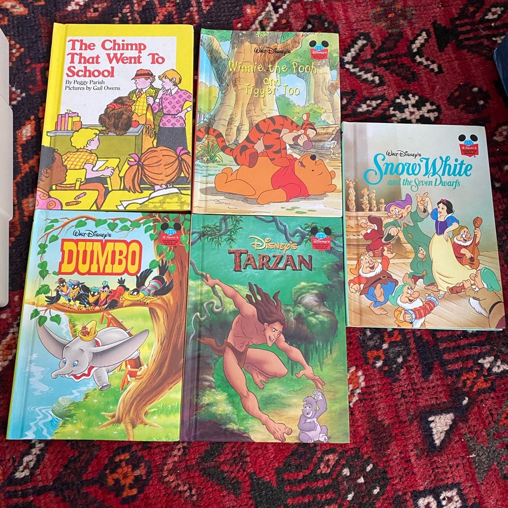 5 Children’s Books (4 Disney)